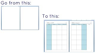 DIY How to Make Your Own Monthly Planner in Word [upl. by Rattray]