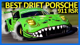 Forza Horizon 5  The BEST Porsche Drift Car FH5 Porsche 911 RSR [upl. by Neehsar]