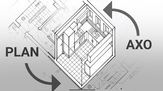 The FASTEST Way to Draw Axonometric [upl. by Itsyrc]