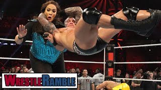 SHOCK Nia Jax Men’s Royal Rumble Entry WWE Royal Rumble 2019 Review  WrestleTalk’s WrestleRamble [upl. by Filmer43]