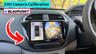 Blaupunkt 360Camera CalibrationCar 360Degree Camera Calibration Blaupunkt Add On Kit [upl. by Nelson]