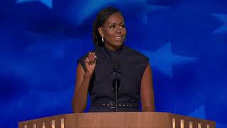 Michelle Obama at DNC FULL SPEECH [upl. by Yssak198]