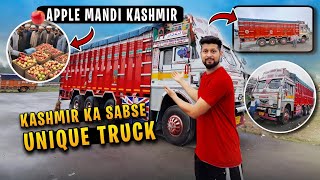 Kashmir ka Sab sa Unique Truck❤Apple Mandi kashmir😍 Truck life india 🇮🇳 [upl. by Anelad]