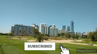 Viewing Par 3 Faldo course at Emirates golf Club Dubai [upl. by Mauricio]