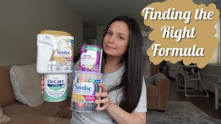 Finding the Right Formula What worked for us  Formula Comparison  Similac vs EleCare [upl. by Lacym]