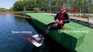 Instructievideo waterskiën en wakeboarden op de Berendonck [upl. by Wilonah79]