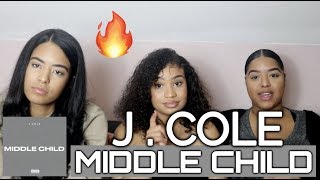 J Cole  Middle Child Official Audio REACTIONREVIEW [upl. by Adiraf]