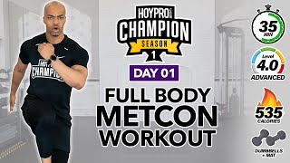 35 MIN Full Body HIIT EVOLUTION  LevelUp Hybrid HIIT Workout [upl. by Downey]