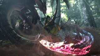 Monster Hunter Generations Ultimate Glavenus Intro Cutscene [upl. by Imik658]