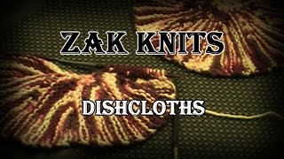 ZAK Knits Episode 1 Knitting Dishcloths [upl. by Bartholomeus]