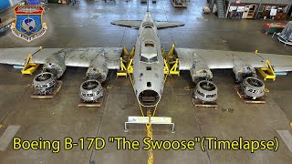 Boeing B17D quotThe SwoosequotTimelapse [upl. by Brok575]