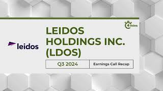 Leidos Holdings Inc LDOS Earnings Call Recap for Q3 2024 [upl. by Arlinda]