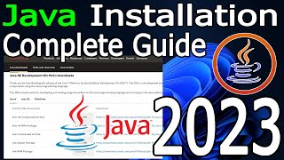 How to Install Java on Windows 1011  2023 Update  JAVAHOME JDK Installation [upl. by Freedman]