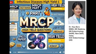 Infectious diseases for MRCP Part 1 Lecture 1MCQS [upl. by Zenas]