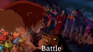 Scar and Vilains Time ll Episode 9 ll The Battle Simba and Heroes vs Scar and Vilains [upl. by Nortal174]