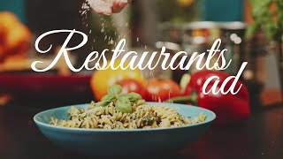 Restaurants Ad Video Template Editable [upl. by Eugatnom]