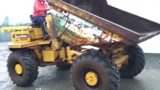 THWAITES 6 TON STRAIGHT SKIP DUMPER CW PERKINS ENGINE [upl. by Ivana]