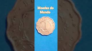 Belize 1 cent 1976 reverso medalha☆☆☆ [upl. by Collar92]