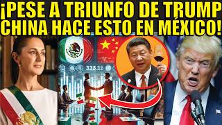 ⚠️CLAUDIA DESAFIA A TRUMP🚨 IMPACTANTE ACUERDO ENTRE MÉXICO Y CHINA NO LE TEMEN A TRUMP [upl. by Udela451]