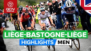 Dominant Solo Victory  LiègeBastogneLiège 2023 Highlights  Men [upl. by Meggie]