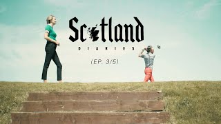 Alexandra and Erik Play the best Opening Hole in Golf │ Scotland Diaries Episode 3 [upl. by Glover]