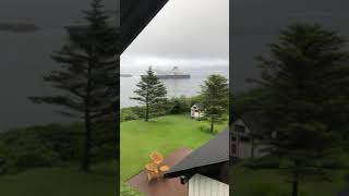 Ship  from the apartment in Tórshavn [upl. by Trojan]