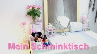 Mein Schminktisch amp Schminkaufbewahrung [upl. by Skippie219]