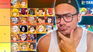 LA TIER LIST ULTIME POUR BIEN COMMENCER THE SEVEN DEADLY SINS  IDLE [upl. by Vins]