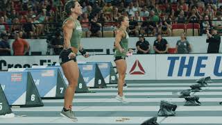 Womens Split Triplet—2019 CrossFit Games [upl. by Drahsir]