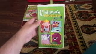 HiT Entertainment Children’s Favourites Vol 2 2004 VHS 3 Copies [upl. by Yesnel]