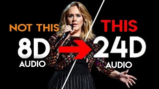 Adele  Skyfall 24D Audio  Not 16D8D🎧 [upl. by Aissila130]