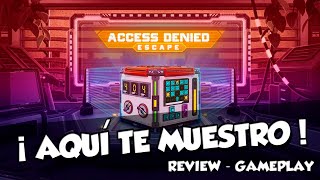 Access Denied Escape Soy un pro de los puzles review gameplay español [upl. by Niwde]