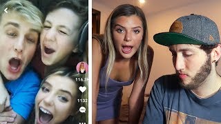 REACTING TO MY GIRLFRIENDS MUSICALLYS Alissa Violet [upl. by Nyar]