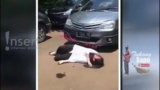 Kecelakaan Syuting CYNTHIA RAMLAN Hampir Terlindas Mobil [upl. by Krell631]