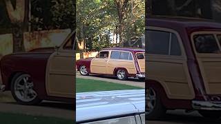 He’s Got A Woodie… woodiewagon hotrodding classiccar [upl. by Meekar]