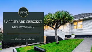 3 Appleyard Crescent Meadowbank  Real Estate Videography  Blankcanvas [upl. by Heger]