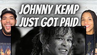 A BANGER FIRST TIME HEARING Johnny Kemp  Just Got Paid REACTION [upl. by Sacksen]