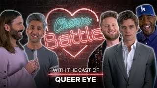 Queer Eye Cast Compete to be the Most Charming  Charm Battle  Netflix [upl. by Notak]