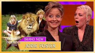 Jodie Foster Almost Got Bitten By A Lion As A Child  The Graham Norton Show [upl. by Natalee]