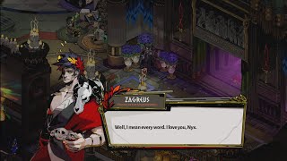 Zagreus tells Nyx the plan and that he loves her  Hades [upl. by Vivian]