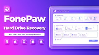 Top 1 Hard Drive Data Recovery Software  FonePaw Hard Drive Recovery [upl. by Lewanna74]