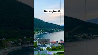 Hallstatt of Norway alps fjords lyngseidet placesthatdontfeelreal mountains nature village [upl. by Ytsim666]