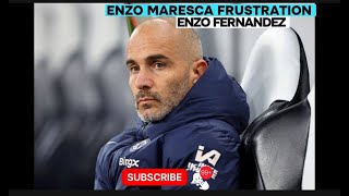 Enzo Maresca show your frustration with Fernandez [upl. by Centonze]