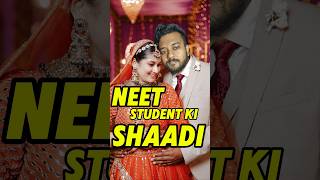 NEET aspirant ka shaadi album🙂💑 shorts shivamrajaiims neetexam funny [upl. by Siuraj]