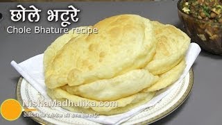 Bhature recipe  Chole Bhature Recipe  Quick Chole Bhature Recipe [upl. by Ydnic566]