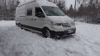 VW Crafter 4motion Estonia [upl. by Aronle]