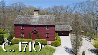 Come Tour This AMAZING New England Home Built In 1710 [upl. by Munster]