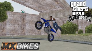 MX Bikes  San Andreas Map [upl. by Orman]