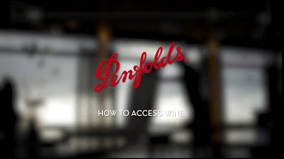 How to access wine  Penfolds [upl. by Lehte]