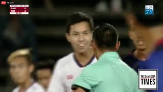 AFF U22 LG Cup 2019U22 Cambodia Vs U22 Thailand Semi Final [upl. by Adai]